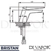 Bristan SAI BAS C GEN1 Mixer Spare Diagram
