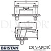 Bristan SAI BF C GEN1 Spare Diagram