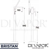 Bristan SAI FSBSM C GEN1 Mixer Spare Diagram