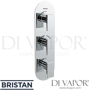 Bristan SAI SHC3STP C Sail Recessed Concealed Shower Valve with Twin Stopcocks Spare Parts