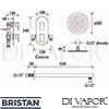 Bristan SAIL-SHWR-PK Spare Parts Diagram