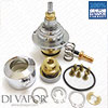 Ultra SASF2-M Thermostatic Cartridge with CEL-001A-WAX Piston, Wax Thermostat & Handle Assembly