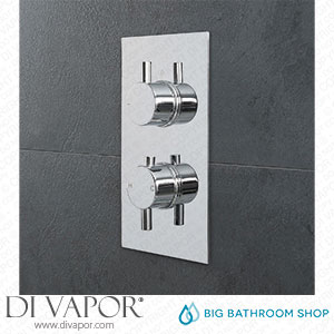Compatible Spare Parts for SB1202CH-ML Milano Mirage - Round 2 Outlet Twin Diverter Thermostatic Shower Valve - Chrome