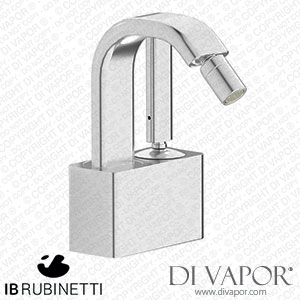 IB Rubinetti SB220SS Superbox Monohole Bidet Mixer Complete with Drain Spare Parts