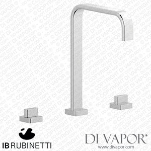 IB Rubinetti SB390CC Superbox Three Holes Washbasin Set with Tall Spout Spare Parts
