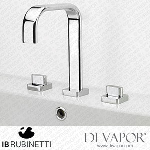 IB Rubinetti SB396RS Superbox Five Holes Deck Mounted Bath Filler with Shower Kit Spare Parts