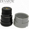Swadling Brassware SB8217 Invincible Valve and Victorian Style Valve Thermostatic Cartridge Handle Adapter