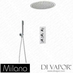 Milano SBTR1202-UK Mirage Chrome Thermostatic Shower (2 Outlet) Spare Parts