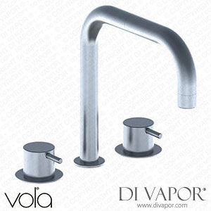 VOLA Two-Handle Mixer S50DH + S50D with Double Swivel Spout 090D (SC6) Spare Parts