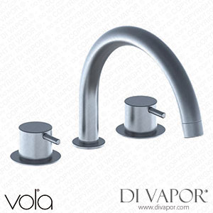 VOLA Two-Handle Mixer S50DH + S50D with Swivel Spout 090E (SC8) Spare Parts