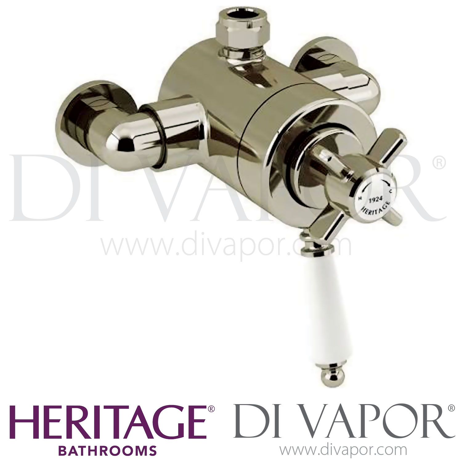 Heritage SDAT06 Dawlish Exposed Shower Valve with Top Outlet Spare Parts