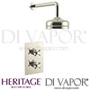 Heritage Dawlish Concealed Shower Valve Fixed Head Kit Spare Parts