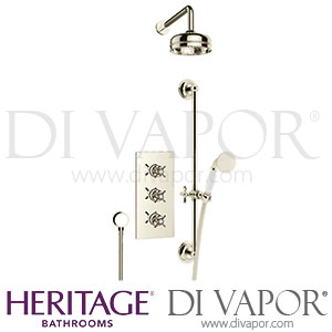 Heritage Dawlish Concealed Shower Head Flexible Kit Spares