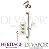 Heritage Dawlish Concealed Shower Head Flexible Kit Spares