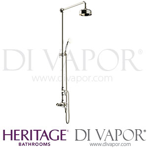 Heritage Dawlish Exposed Shower Valve Riser Kit Diverter Handset Spare Parts