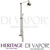 Heritage Dawlish Exposed Shower Valve Riser Kit Diverter Handset Spare Parts