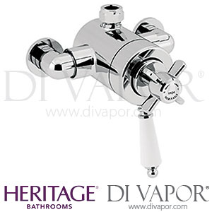Heritage Dawlish Shower Valve Top Outlet Connection Spare Parts