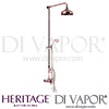 Heritage Dawlish Shower Riser Kit Diverter Handset Spare Parts