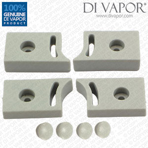 Shower Door Roller Stopper Set of 4