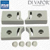 Shower Door Roller Stopper Set of 4