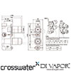 Crosswater SE1000RC Diagram