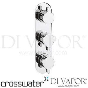 Crosswater SE3000RC Svelte Thermostatic Shower Valve with 3 Way Diverter Spare Parts
