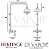 Heritage Glastonbury Exposed Valve Rigid Riser Dimensions