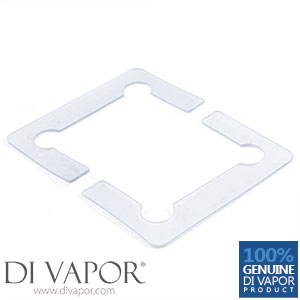 Glass Door Hinge Spacer / Gasket Padding - (Pack of 2)