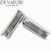 Glass to Glass Shower Door Hinge