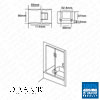 Hinges for Shower Glass Doors