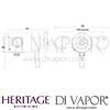 Heritage Gracechurch Shower Valve Bottom Outlet Dimensions