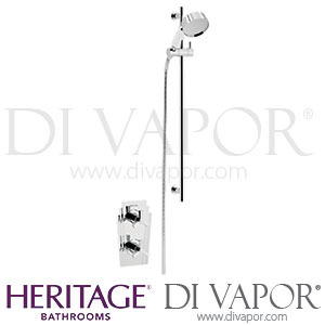 Heritage Gracechurch Recessed Shower Riser Kit Spares