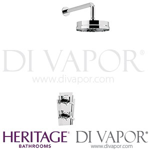Heritage Gracechurch Recessed Shower Deluxe Head Kit Spare Parts