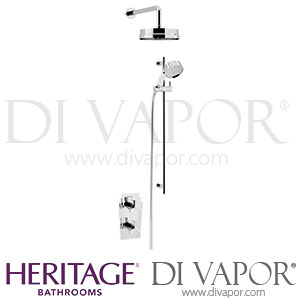 Heritage Gracechurch Recessed Shower Deluxe Head Riser Kit Spare Parts