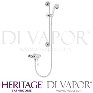 Heritage Glastonbury Exposed Shower Riser Kit Spares
