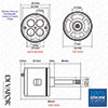 Steam Shower Diverter Cartridge