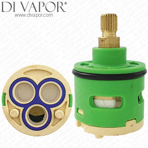 52mm 3-Way Diverter Cartridge 34mm Barrel Diameter with 14mm Spindle