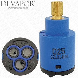 D25 25mm Diverter Cartridge - 20 Spline