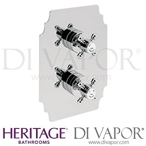 Heritage SHDC02 Hartlebury Recessed Shower Valve Only Spare Parts