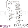 Heritage Hartlebury Concealed Shower Valve Spares Drawing