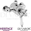 Heritage SHDCT02 Hartlebury Exposed Shower Valve with Top Outlet Connection Spare Parts