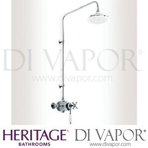Heritage SHDDUAL01 Hartlebury Dual Exposed Thermostatic Shower Valve with Rigid Riser Spare Parts