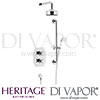 Heritage Hartlebury Recessed Shower Head Riser Kit Spare Parts