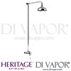 Heritage Hartlebury Exposed Shower Riser Kit Spares