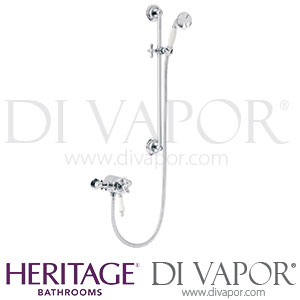 Heritage Hartlebury Exposed Shower Riser Kit Spare Parts