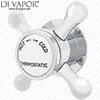 Thermostatic Control Handle for K.Vit Kartell Viktory Thermostatic Concealed Shower SHO033VI-SHO100SR-SHO092OE-SHO083DE