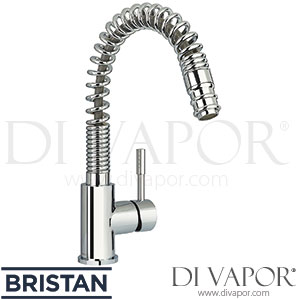 Bristan SHR PULLSNK C Sherbet Kitchen Sink Mixer Tap with Pull Out Hose Spare Parts