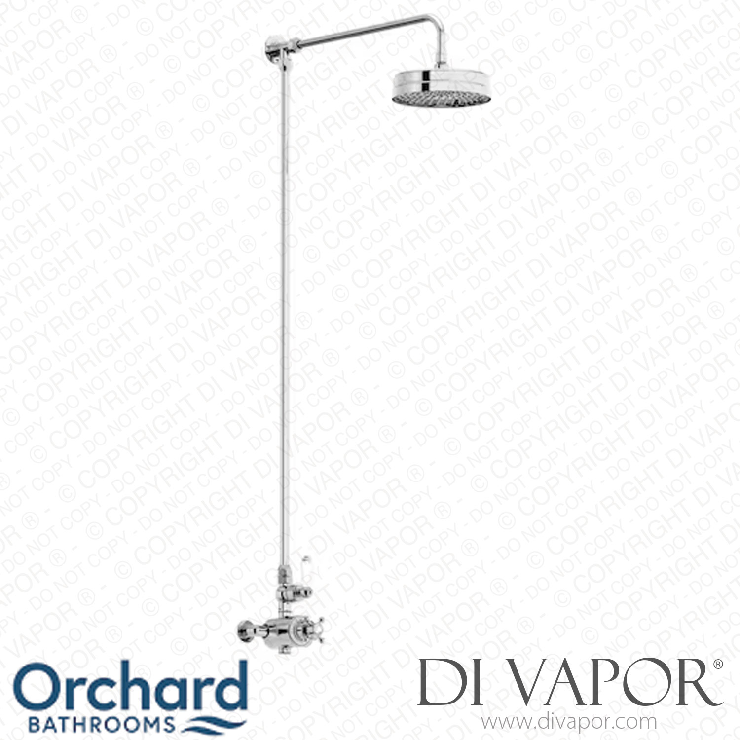 Orchard SHS13 Winchester Rain Can Exposed Riser Rail Shower System Spare Parts