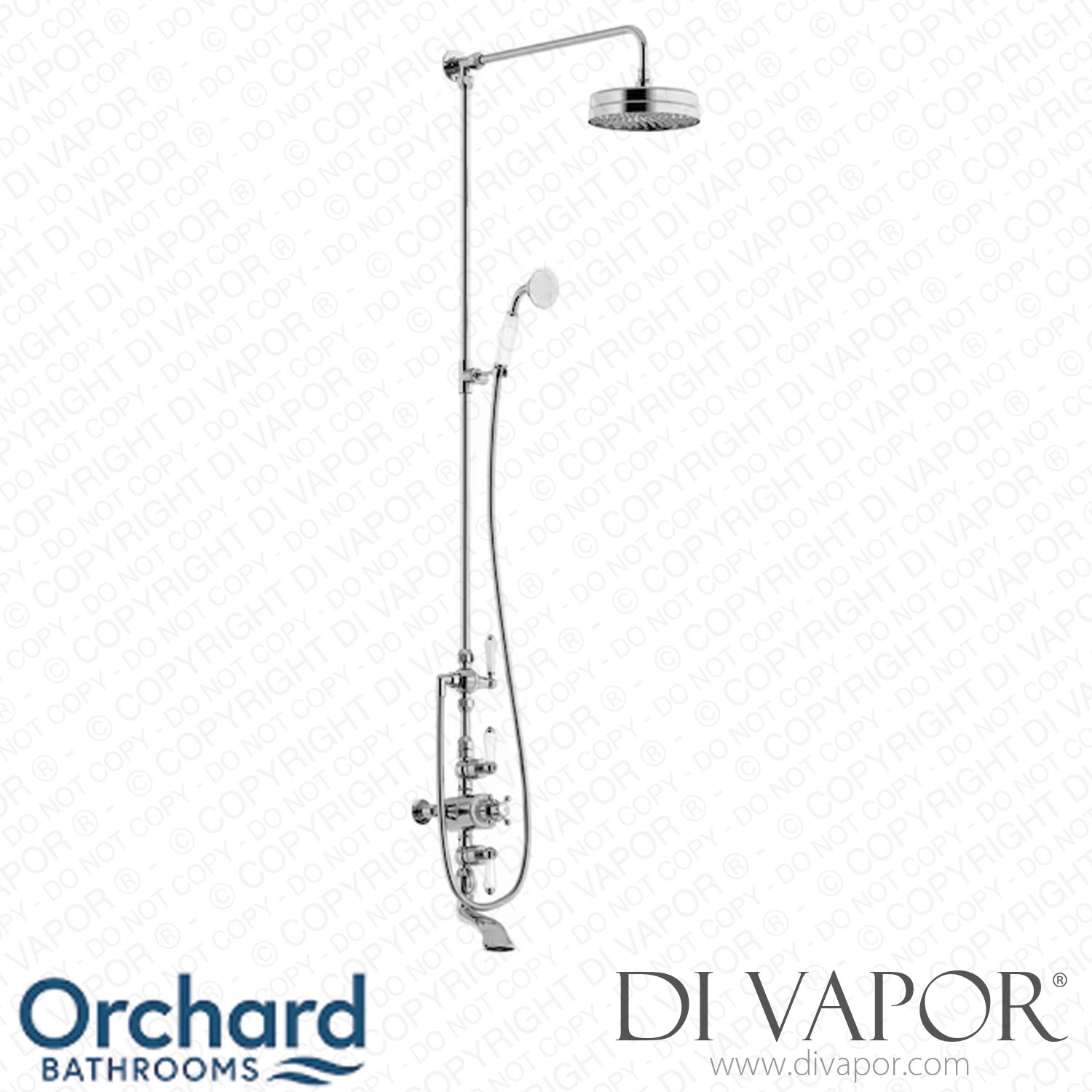 Orchard SHS15 Winchester Rain Can Dual Valve Shower Bath System Spare Parts