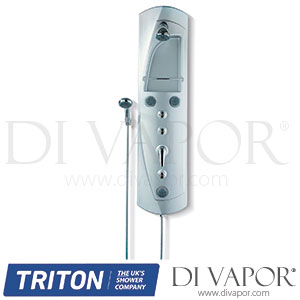 Triton SHTW2400 Unichrome Manual Shower Tower White/Chrome Spare Parts